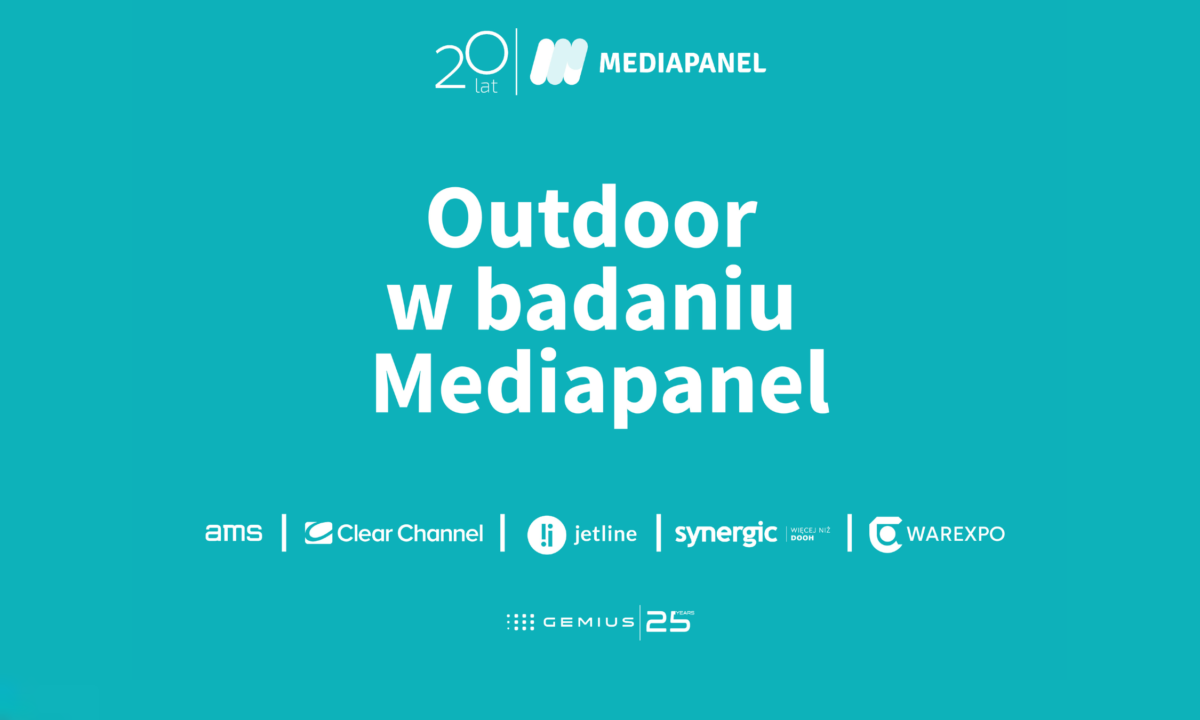 Outdoor w badaniu Mediapanel