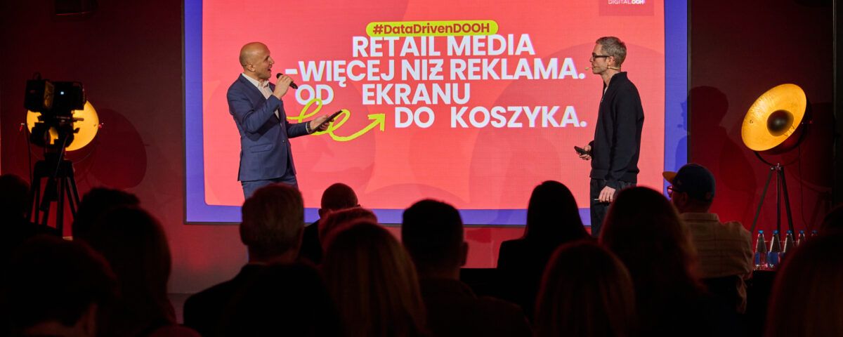 #DataDrivenDOOH 2025 - Łukasz Cioch i Sam Lloyd