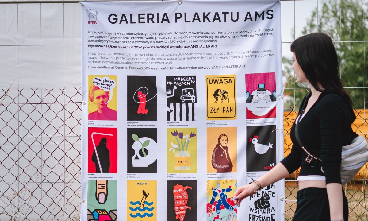 Wystawa Galerii Plakatu AMS na Openerze_fot Tomek Kaminski. poziom