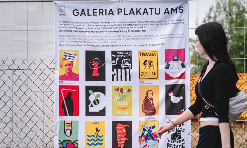 Wystawa Galerii Plakatu AMS na Openerze_fot Tomek Kaminski. poziom